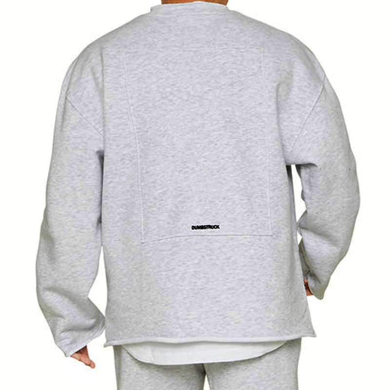 Lässiges Sweatshirt mit Rundhalsausschnitt und lockerer Passform für Herren 16815807Z