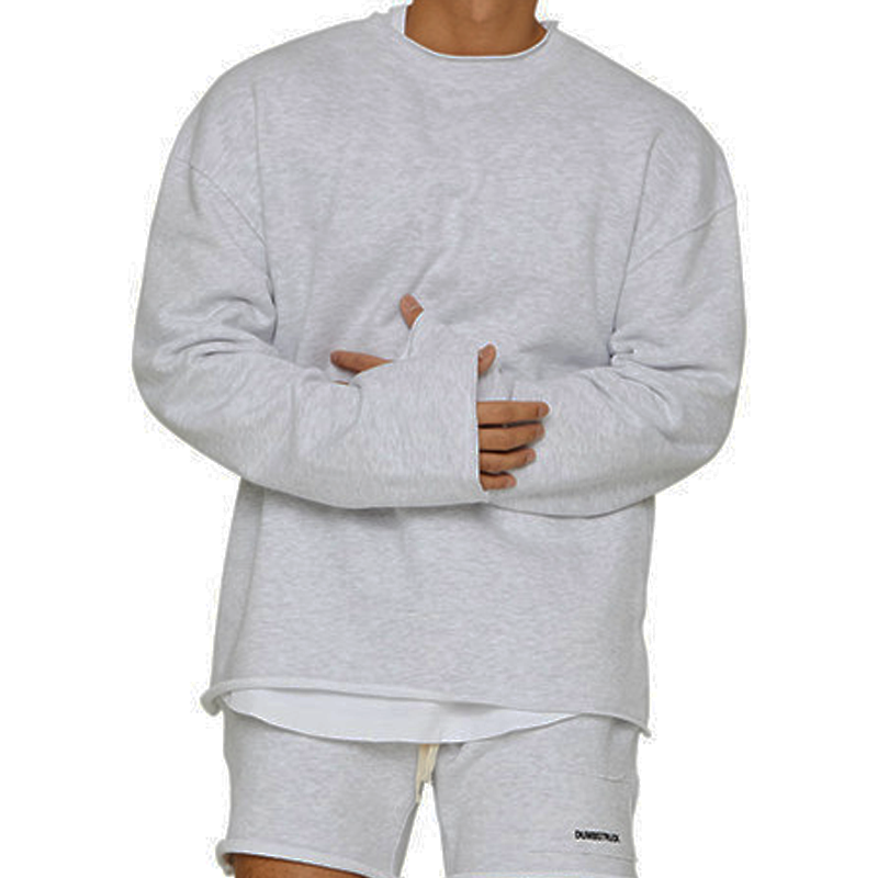 Sweat-shirt décontracté ample à col rond pour hommes 16815807Z