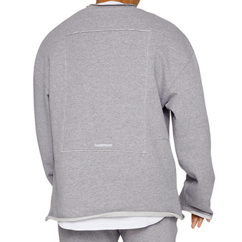 Lässiges Sweatshirt mit Rundhalsausschnitt und lockerer Passform für Herren 16815807Z