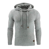 Mens Outdoor Sports Hooded Sweater 91969681W Light Gray / S Shirts & Tops