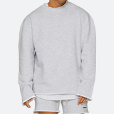 Men's Round Neck Loose Fit  Casual Sweatshirt 16815807Z