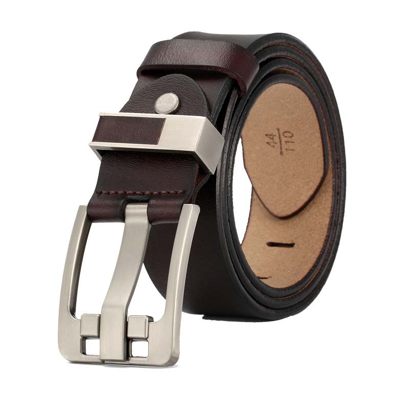 Men's Pin Buckle Leather Belt 53497529Q