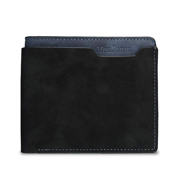 Vintage Leather Wallet 67746863W Black Wallet