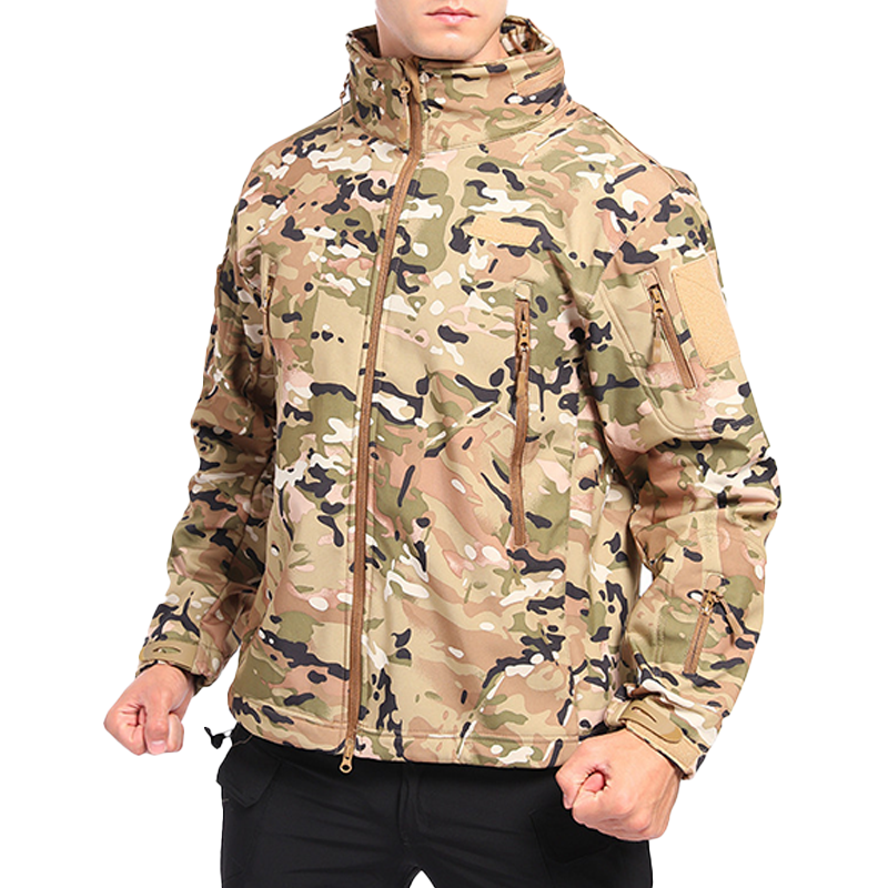 Taktische Outdoor-Fleecejacke für Herren 25634311T