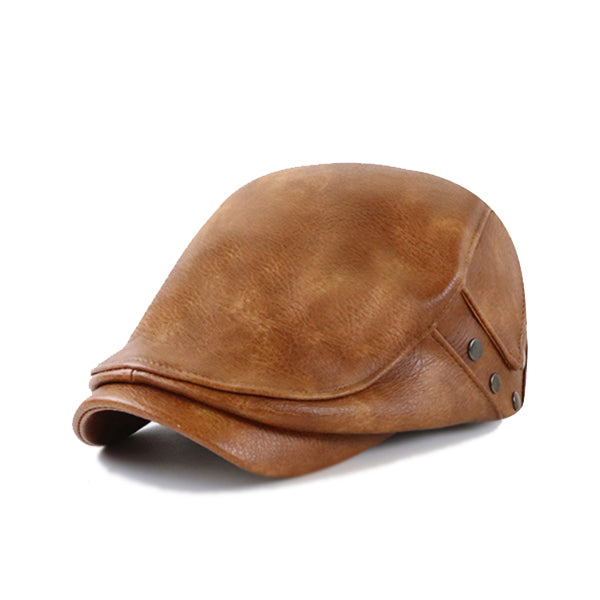 Beret Retro Hat 32929888X Brown Hats