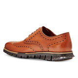 Mens Brogue Carved Leather Shoes Shoes