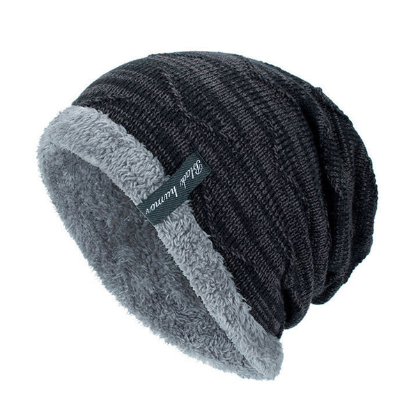 Men's Fleece Warm Knitted Hat 57515528Y