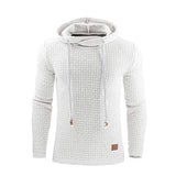 Mens Outdoor Sports Hooded Sweater 91969681W White / S Shirts & Tops