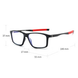 Men's Square Reading Glasses 81116326Q