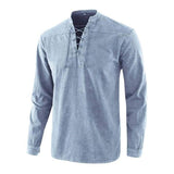 Mens Casual Shirt 66771304W Sky Blue / S Shirts & Tops