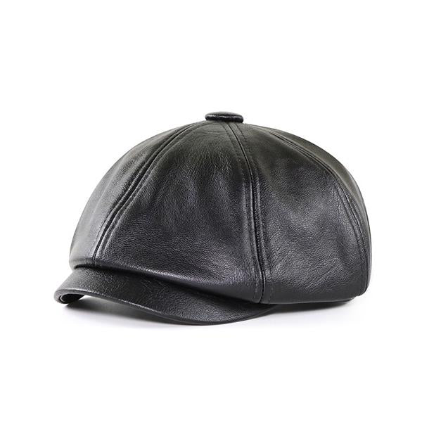 Mens Retro Octagonal Hat 97332894X Black Hats