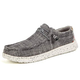 Mens Canvas Loafers 25677715 Grey / 7 Shoes