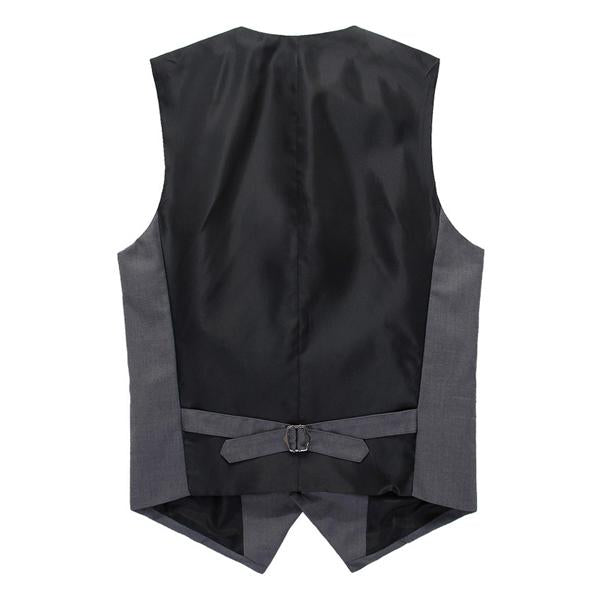 Mens V-Neck Single Breasted Suit Vest 02375865M Vests