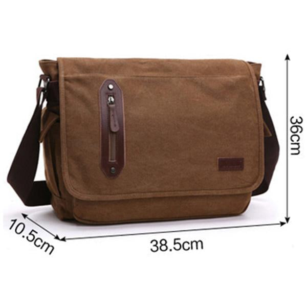 Casual Canvas Crossbody Bag 40760809M Messenger Bags