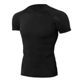 Men's Color Block Short Sleeve Quick Dry T-Shirt 47306015Y