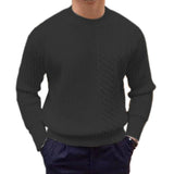 Men's Knitted Crew Neck Sweater 73209450X