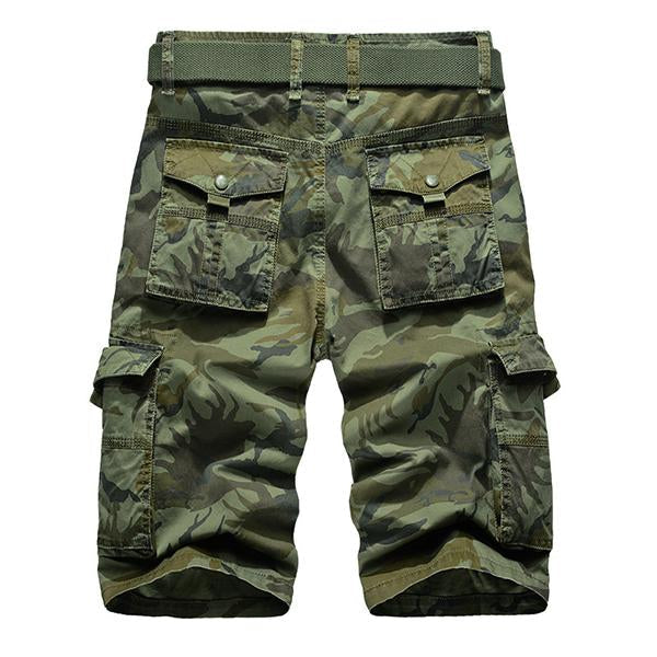 Mens Camo Cargo Shorts (Belt Excluded) 85041070M Shorts