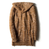 Men's Retro Hooded Sweater Jacket 64597000X