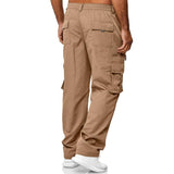 Men's Casual Multi-Pocket Cargo Pants 21628128Y