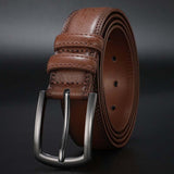 Men's Simple Pin Buckle Belt 37708715Q