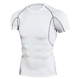 Men's Color Block Short Sleeve Quick Dry T-Shirt 47306015Y