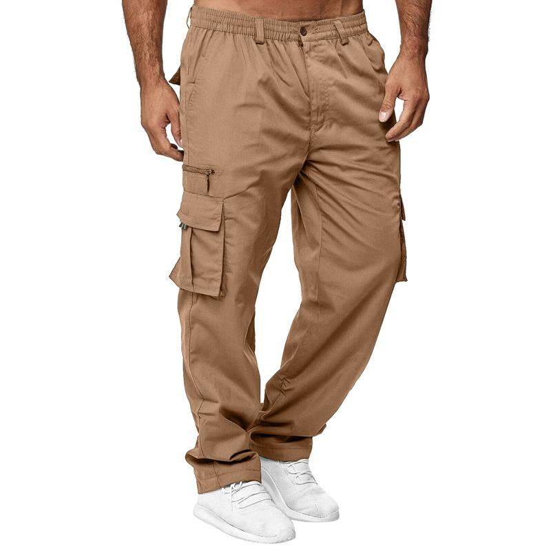 Lässige Cargohose mit mehreren Taschen für Herren 21628128Y