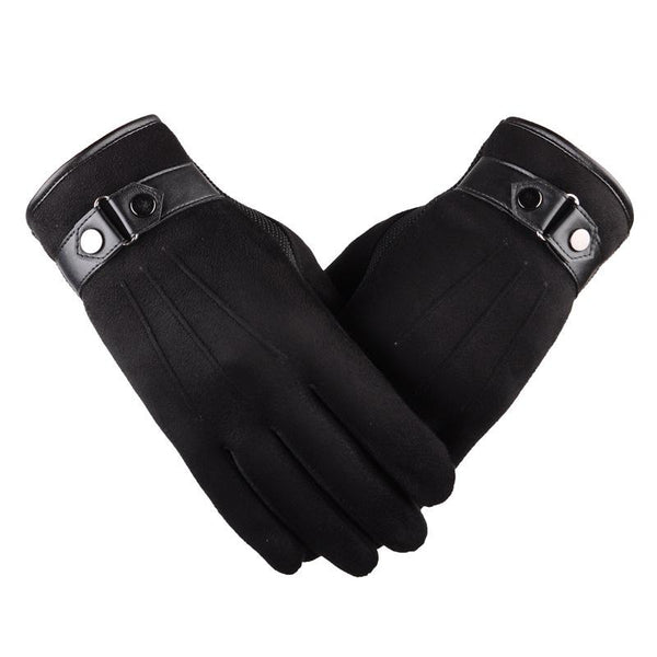 Men's Touchable Mobile Phone Screen Warm Cycling Driving Gloves 86786598Y