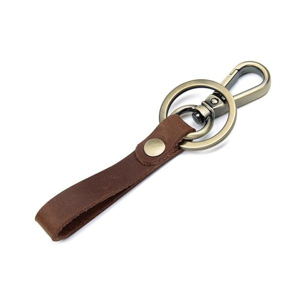 Vintage Keychain Small - Brown Keychains
