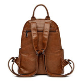 Vintage Soft Leather Backpack 14956620X Backpacks