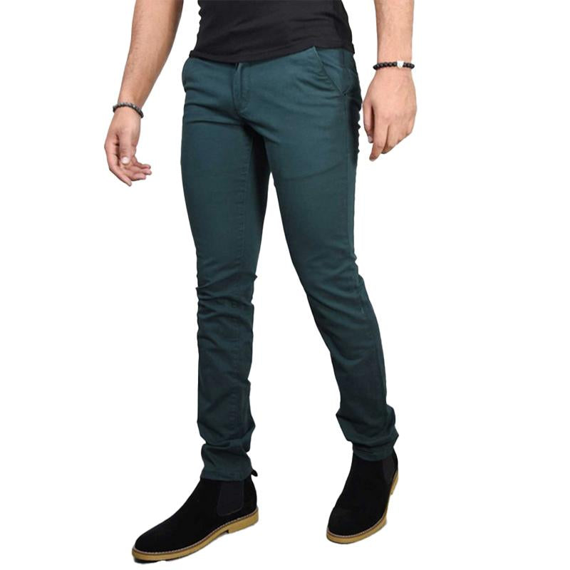 Pantaloni casual tinta unita da uomo 84493704X
