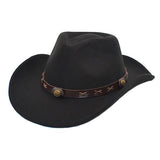 Vintage Western Cowboy Hat 88423977M Black / M(56-58Cm) Hats