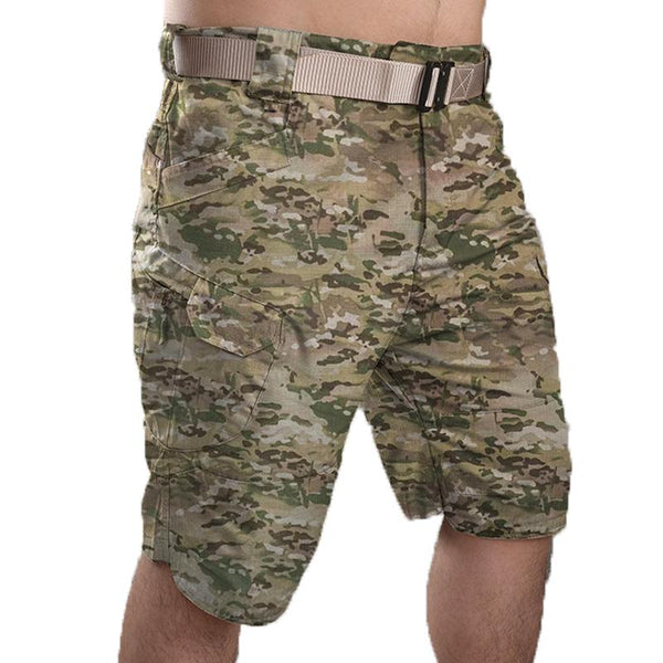 Men's Casual Solid Color Cargo Shorts 17634596Y (Belt Excluded)
