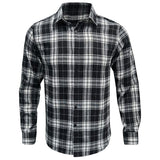 Men's Flannel Plaid Long Sleeve Shirt 26185028X