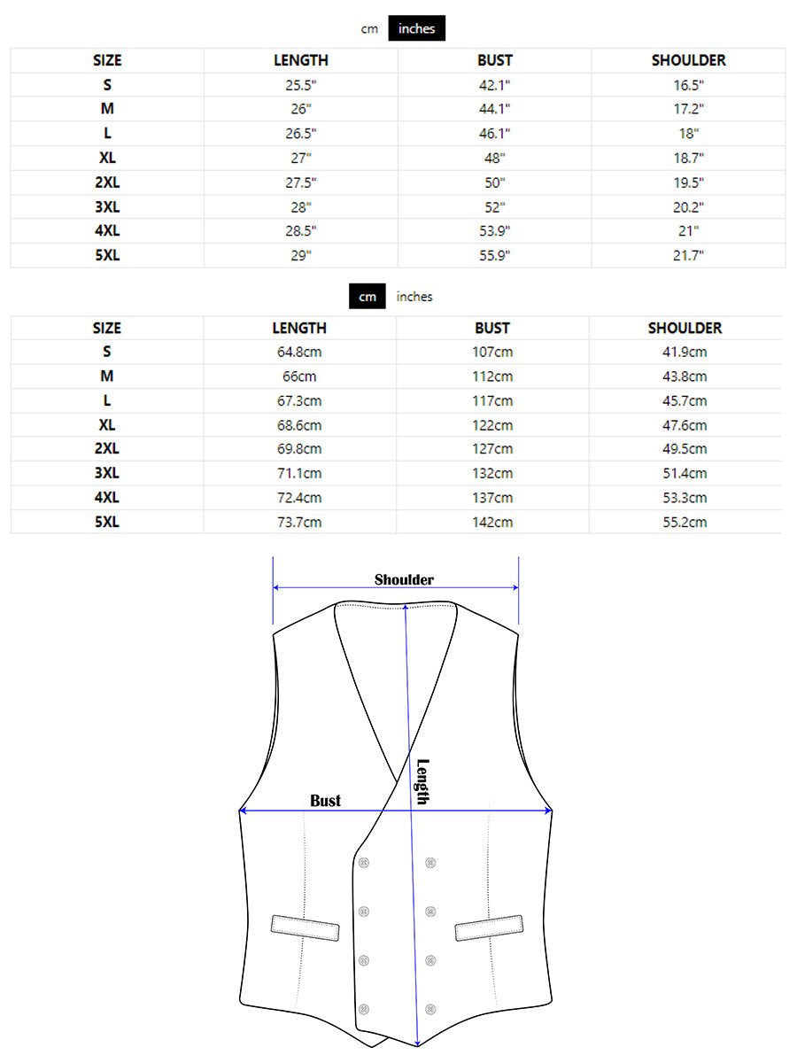 Herren Weste mit V-Ausschnitt, Totenkopf-Muster und Blumenmuster, zweireihig, 46658425M