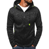 Men's Sports Sweater Fleece Hooded Jacket 33871680X