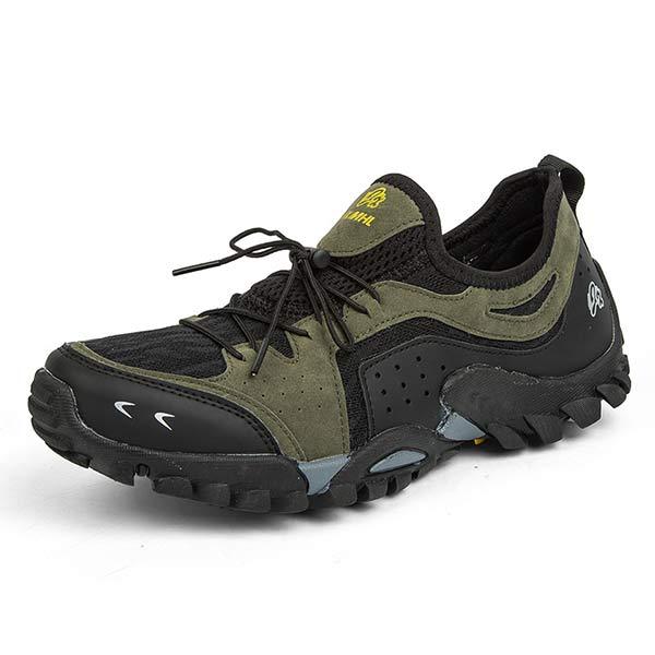 Mens Outdoor Hiking Shoes Sneakers 41978767 Armygreen / 6.5 Shoes