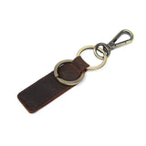 Vintage Keychain Large - Dark Brown Keychains