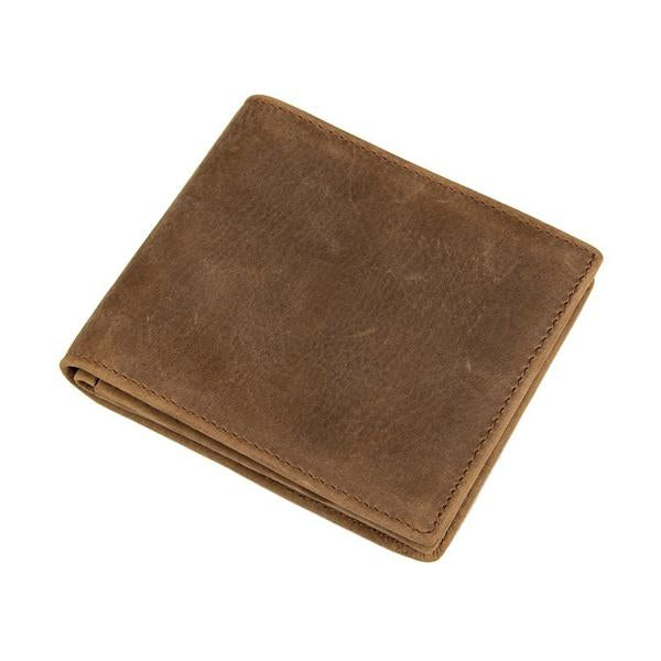 Vintage Short Wallet 14754506X Brownish Yellow Wallet