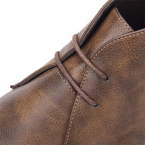 Mens Vintage Leather Ankle Boots 56567118 Shoes