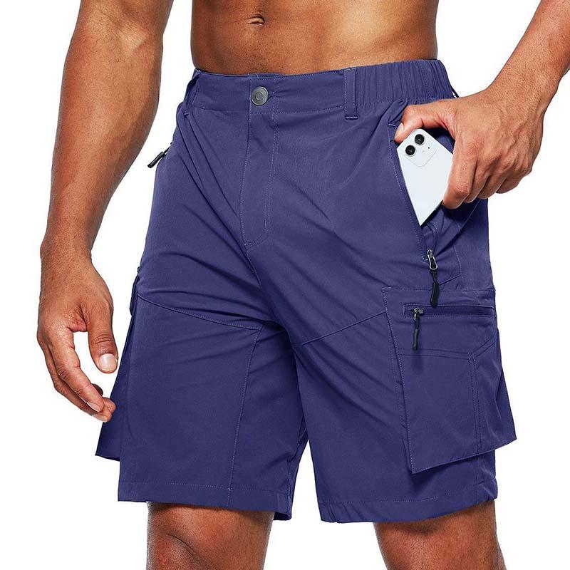 Men's Casual Multi-pocket Quick Dry Shorts 24086685M