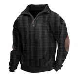 Men's Outdoor Waffle Henley Half Zip Sweatshirt 45312977X