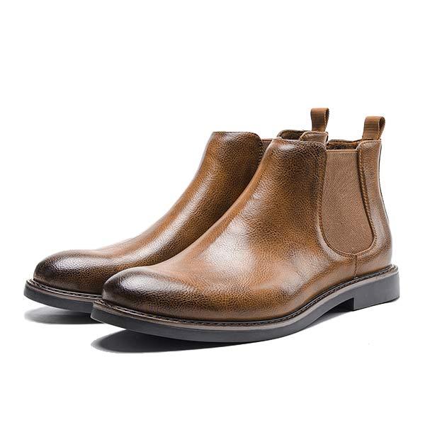 Mens Polished Chelsea Boots 39577481 Brown / 7 Shoes