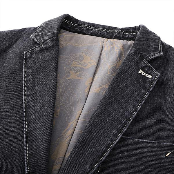 Men's Thin Casual Slim Denim Blazer 71507255M