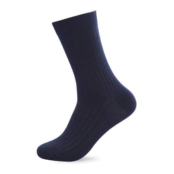 Mens Cotton Socks 74681851W Navy / 24-26Cm(39-42 Acc