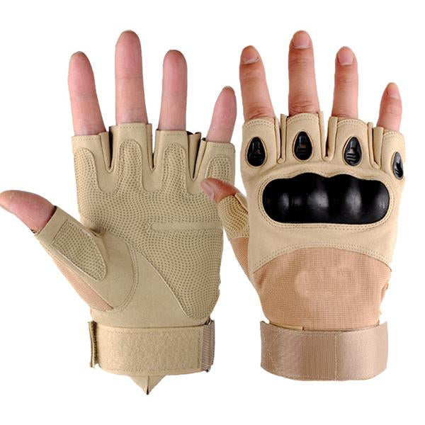 Half-Finger Non-Slip Wear-Resistant Gloves 58373771M Khaki / M Gloves