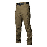 Mens Pocket Camo Cargo Pants 93368613X Brown / S Pants