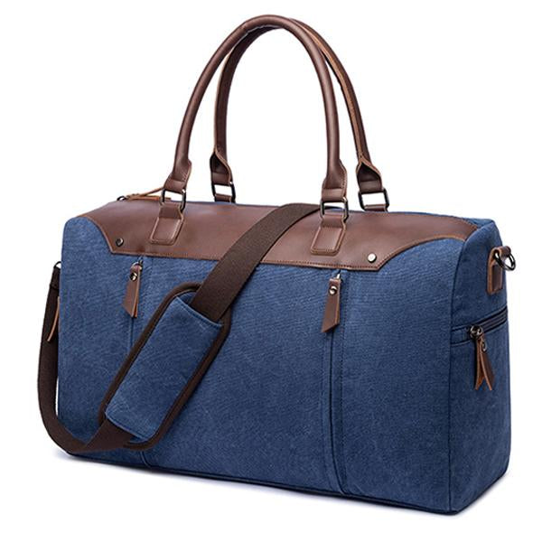 Casual Tote Canvas Luggage Bag 85085230M Dark Blue Handbags