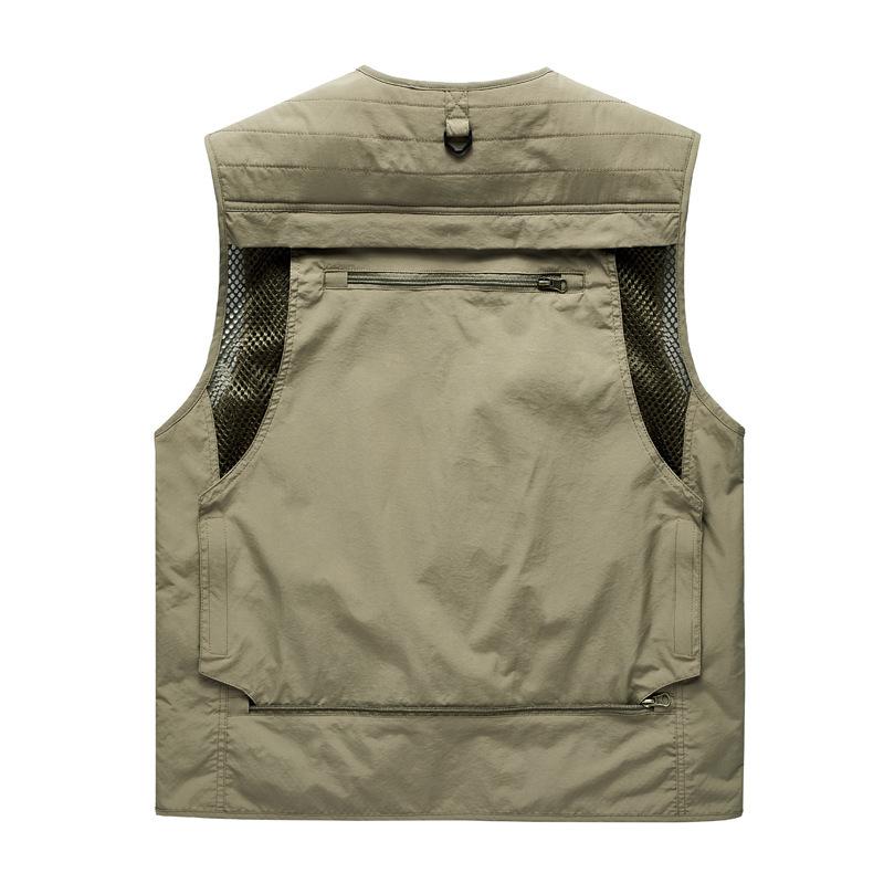 Mens Thin Zip Vest 16021761W Vests