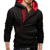 Men's Side Zip Pullover Hoodie 56060913X