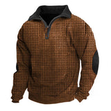 Men's Outdoor Waffle Henley Half Zip Sweatshirt 45312977X